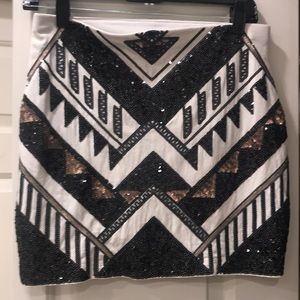 Express Sequin Skirt